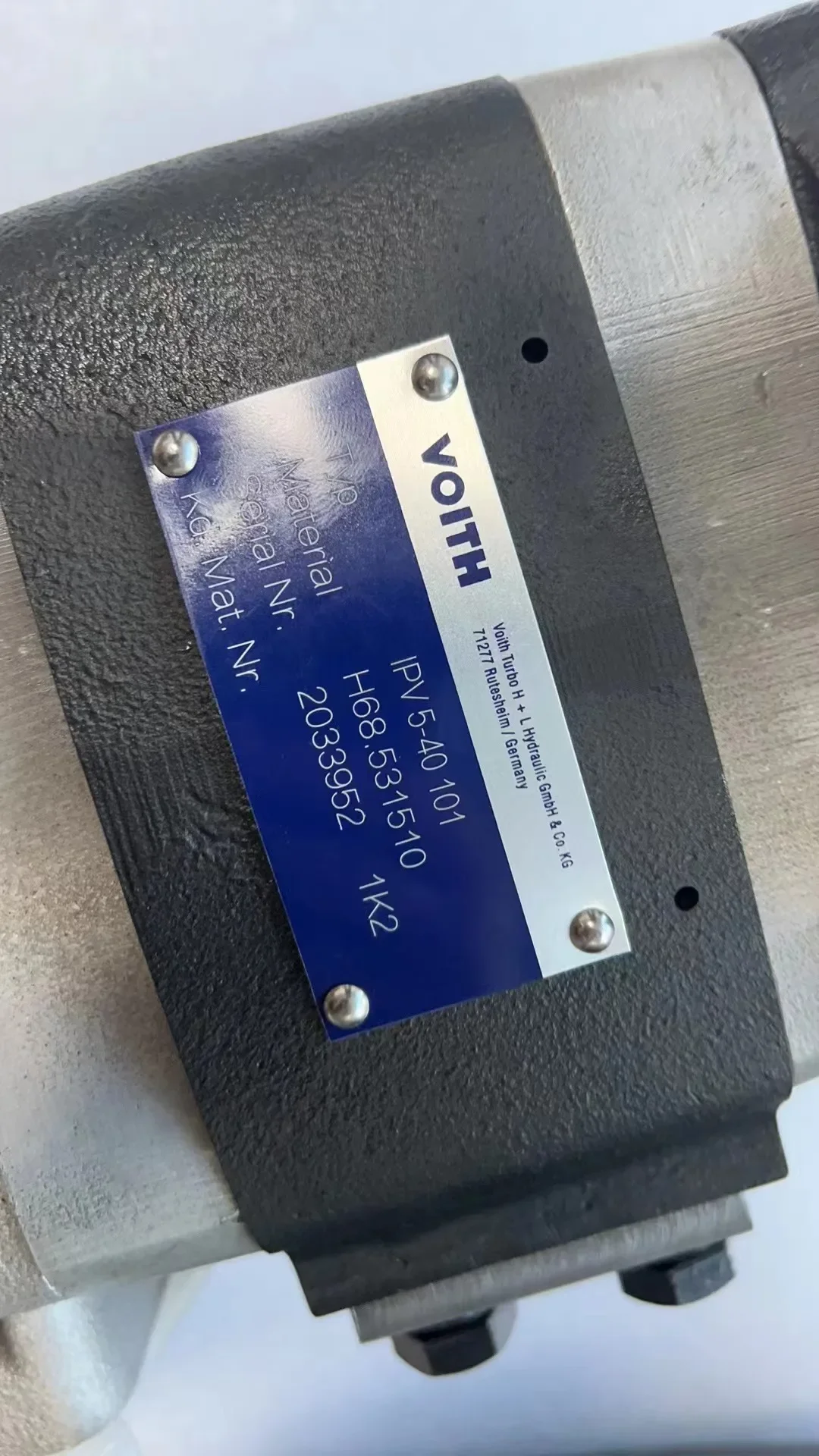 مضخة تروس هيدروليكية VOI-TH سلسلة IPV IPVP3 IPVP4 IPVP5 IPVP6 IPVP7 IPV3 IPV4 IPV5 IPV6 IPV7 IPVS5 IPVS6 IPV6-100-101 مضخة تروس