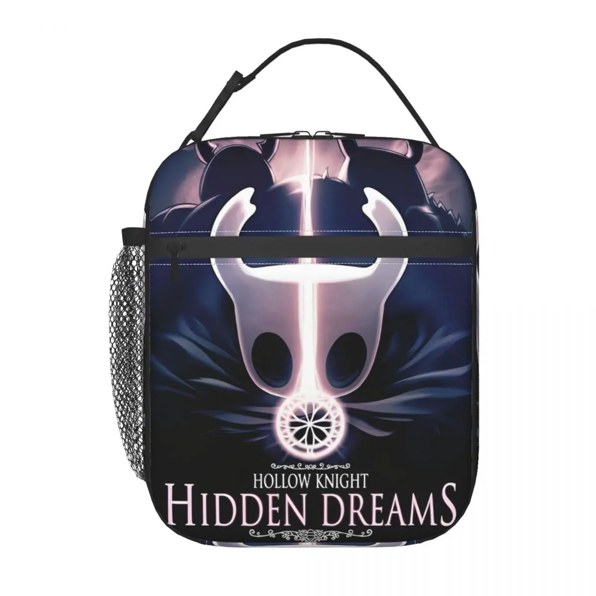 

Hollow Knight Funny Games Thermal Insulated Lunch Bag for Travel Portable Food Bag Container Cooler Thermal Food Box