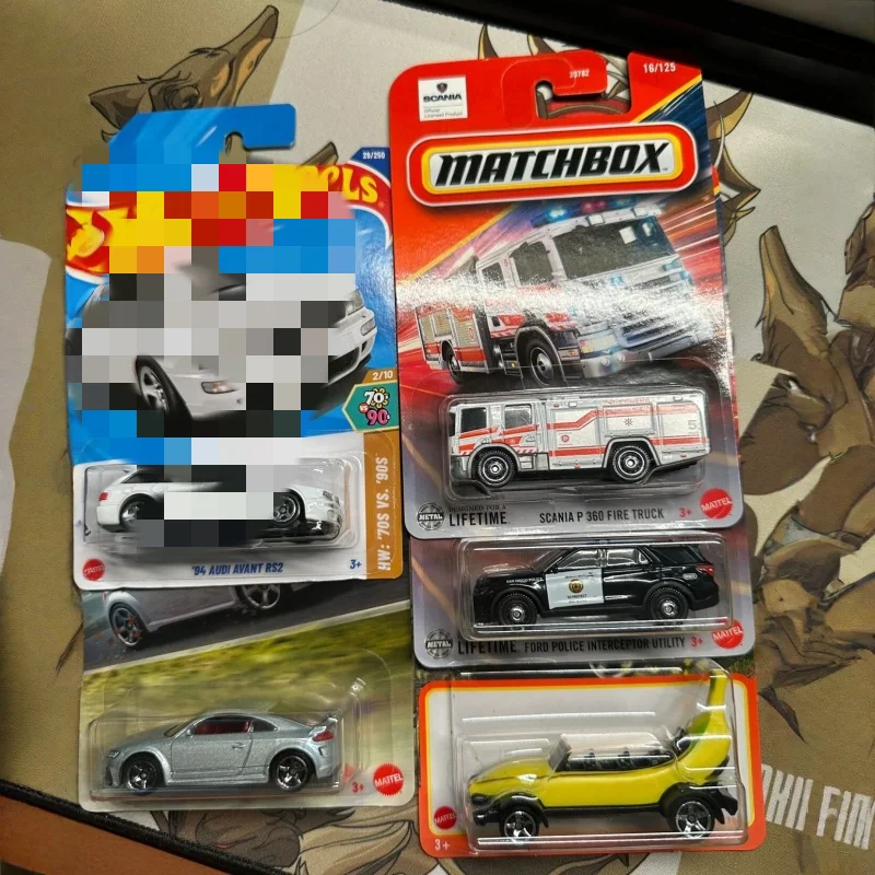 Matchbox 25K Car Toy Set - Toyota Gr Supra BMW 318ti UPS Express Delivery Vehicle Model for Boys Collection Birthday Gifts