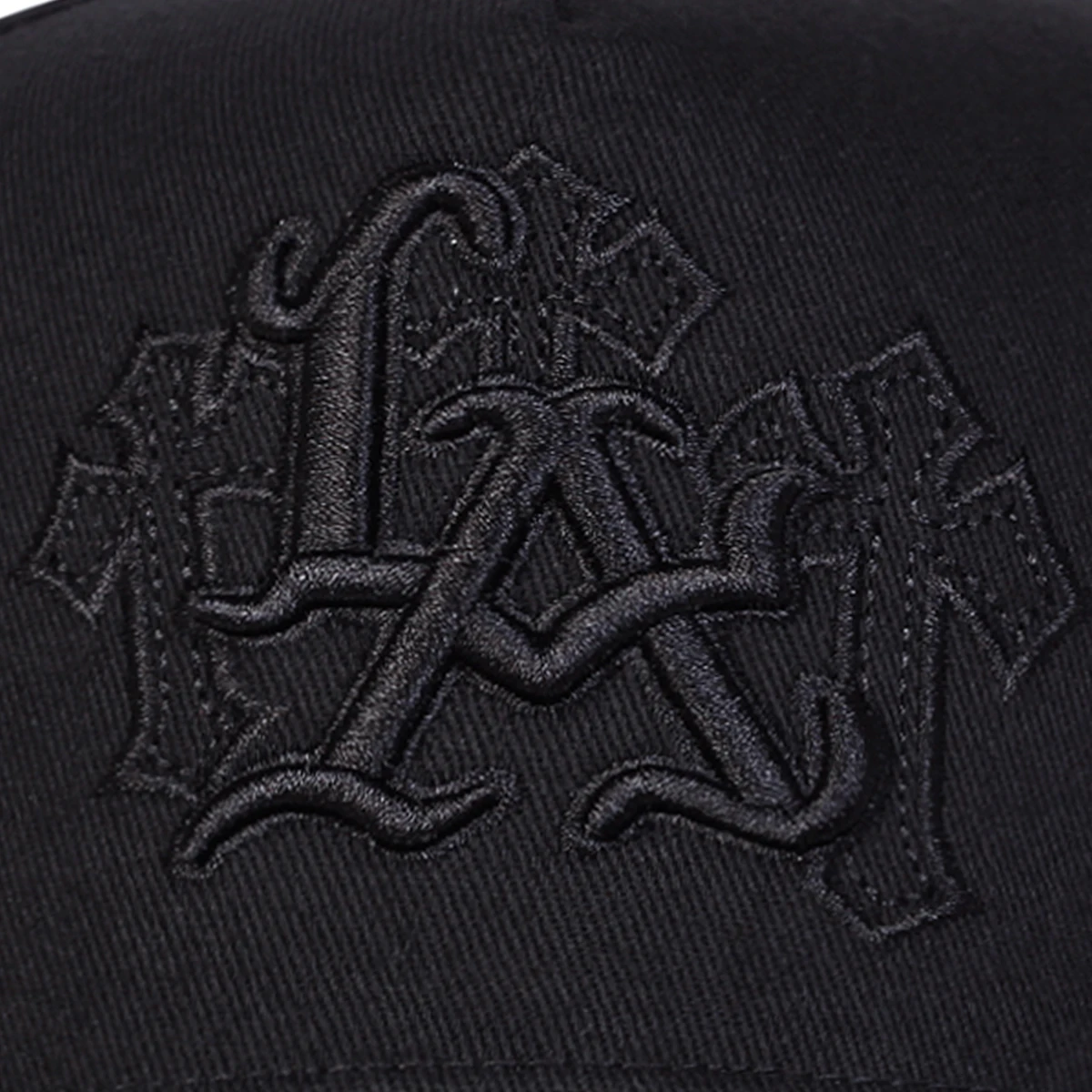 للجنسين LA رسالة الصليب التطريز قبعات البيسبول الربيع والخريف في الهواء الطلق قابل للتعديل قبعات عادية واقية من الشمس قبعة قبعة رياضية