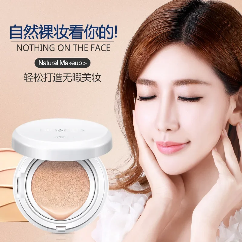 BIOAQUA 1pc Air Cushion BB Cream Isolation BB Nude Concealer Oil Control Moisturizing Liquid Foundation CC Cream (Random Brand)