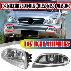 Left Right Car Front Fog Light Fog Lamp For Mercedes For Benz W163 ML ML350 ML500 ML430 ML320 ML55 For AMG 1638200428 1638200328