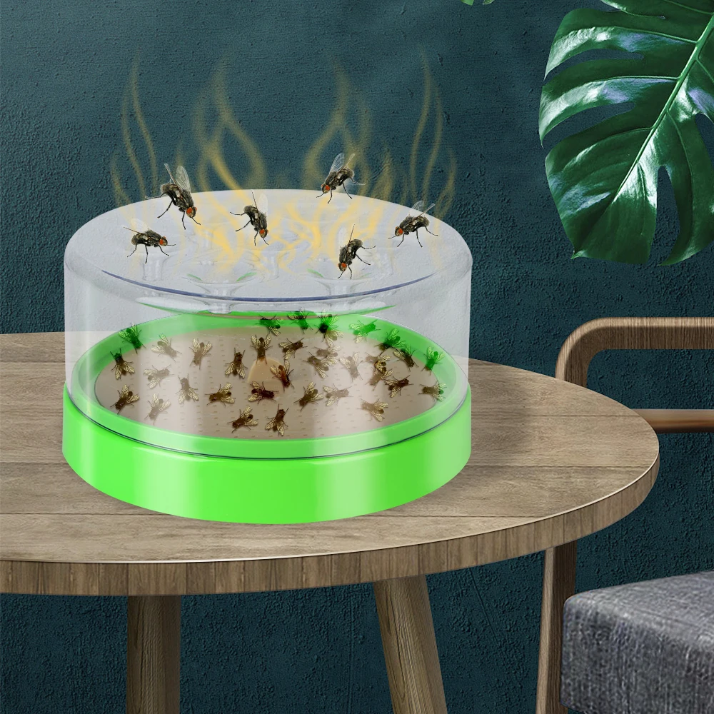 

Restaurant Home Interior Automatic Fly Killer Fly Trap Device Clean Tool Plastic Insect Control Pest Repellent Gardening Tools