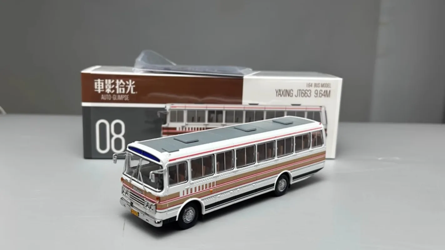 دييكاست 1/64 مقياس آسيا ستار سبيكة نموذج سيارات آسيا ستار JT663 حافلة نسخة المجموعة لعب المركبات لعب للأولاد هدية الصندوق الأصلي