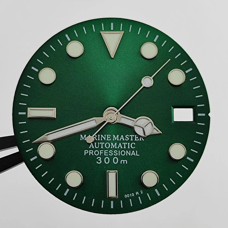 New Water Ghost NH35 S dial 28.5mm green glow-in-the-dark NH36/4R35/4R36 literal watch accessories