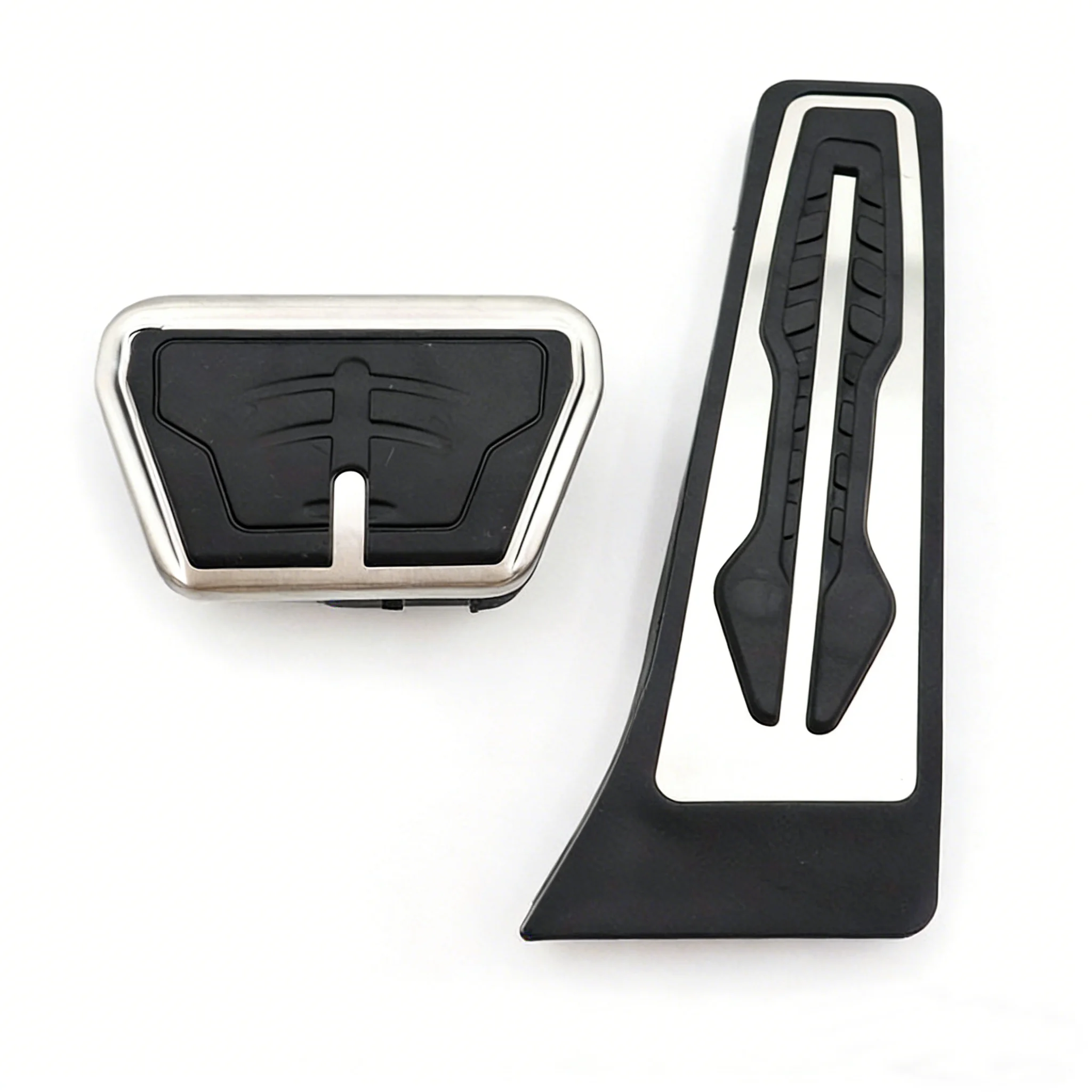 

Stainless Steel Pedal Covers for BMW 5 Series F10 F11 (2011-2017) | No-Drill Anti-Slip Accelerator Brake Footrest Set