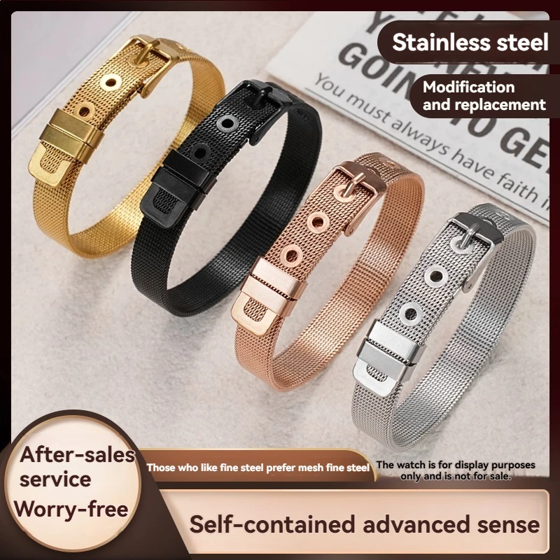 Strap women's models are suitable for CK Julius Blue family watches with small size fashion Milan stainless steel bracelet