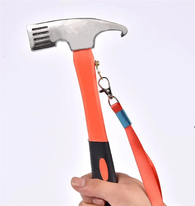 Hochkarbon-Stahl Zelthammer Nagelhammer Camping-Zelthammer Hochkarbon-Stahl Nagelzieher für Zuhause Hochkarbon-Nagelentferner – Detail 5