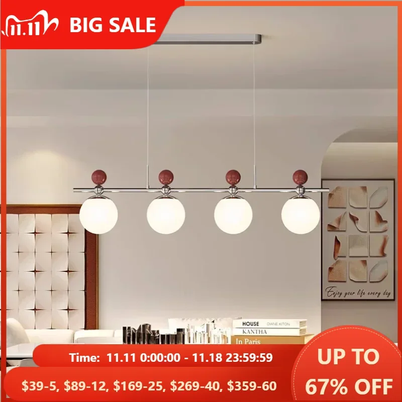 ไฟ LED จี้เต็มสเปกตรัมโมเดิร์นใหม่ห้องรับประทานอาหารแขวนโคมไฟป้องกันดวงตาโคมไฟ Art Decor LED Luminarias โคมไฟ