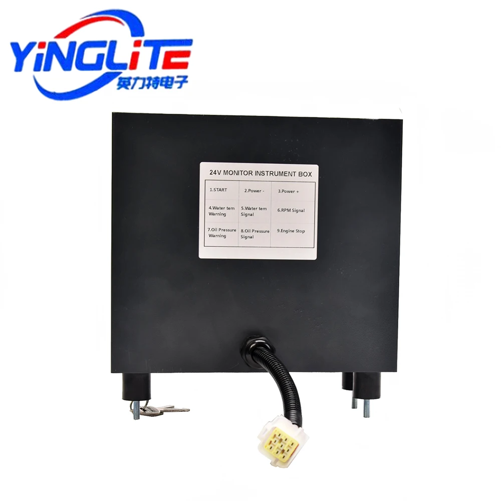 Control Dashboard for Generator Sets and Truck Diesel Engines, Four-in-One Combined Instrument Cluster