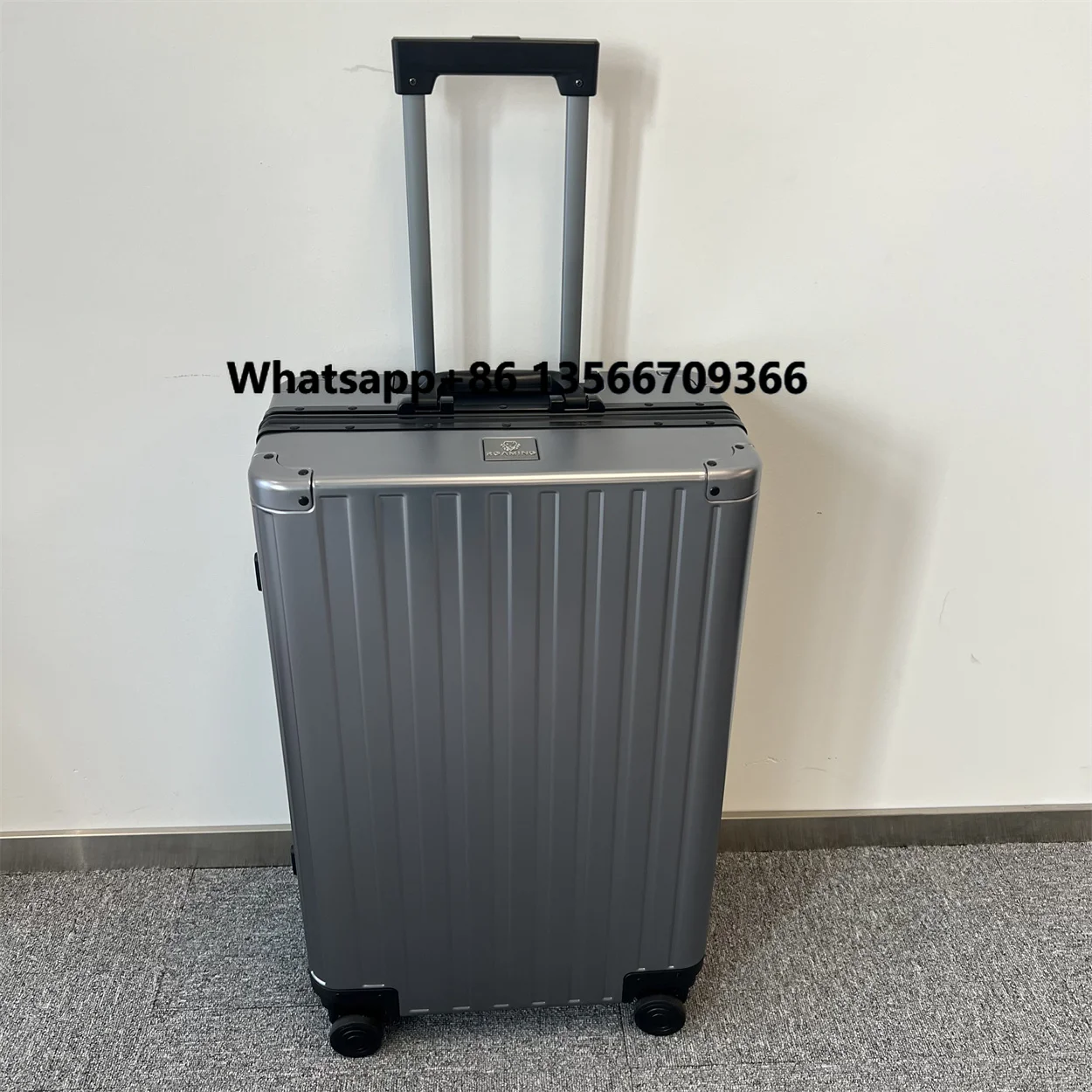 

Popular Sale Full Aluminum Luggage Carry on Suitcase Set Metal Trolley Bags 20/24/26/28inch With TSA Locks Travelling case