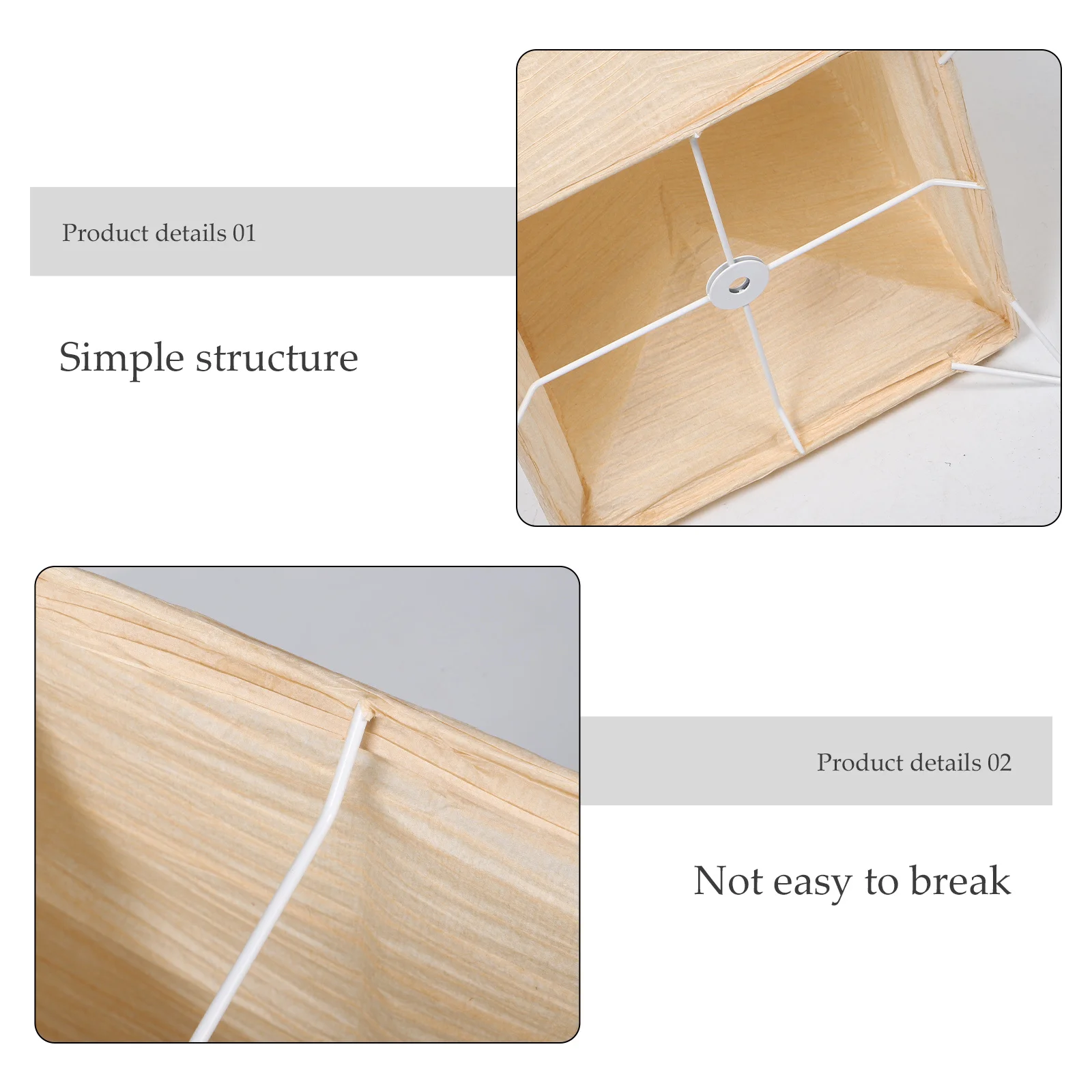 

5pcs 5 Pack Contemporary Lamp Shade Modern Floor Unique Lightweight Lampshade Stylish