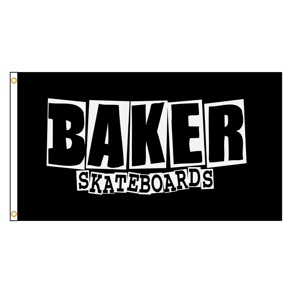 90x150 سنتيمتر الخبازين ألواح التزلج العلم البوليستر المطبوعة راية للديكور #4