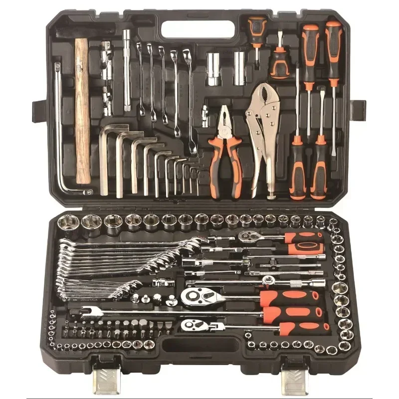 Tool Set Hand Tools 132/146/150Pcs for Car Repair Ratchet Spanner Wrench Socket Set Car Tire Repair Mechanical Kits Completo