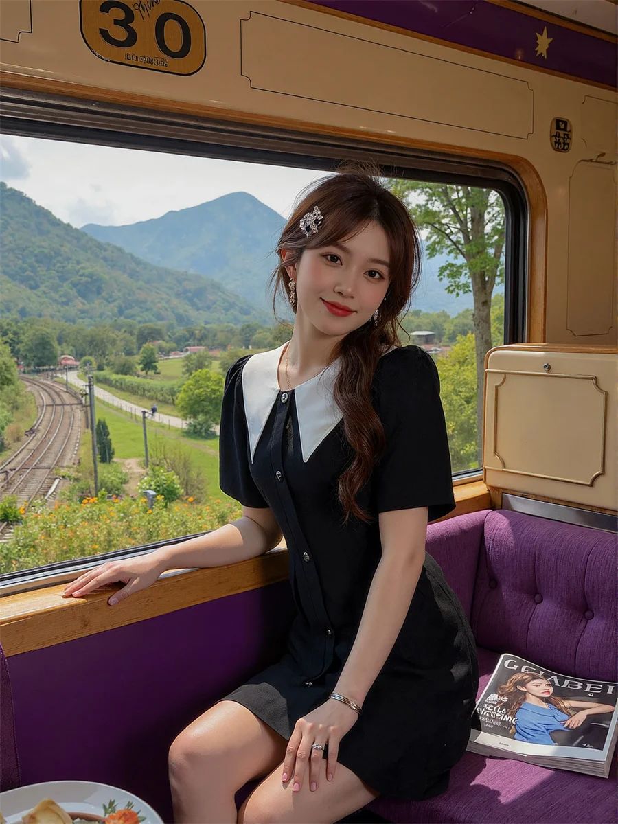 Ricevimento di nozze da donna Celebrazione Performance sul palco Discoteca Celebrità Tappeto rosso Abito da ballo formale Prom Lungo fantasia di fascia alta