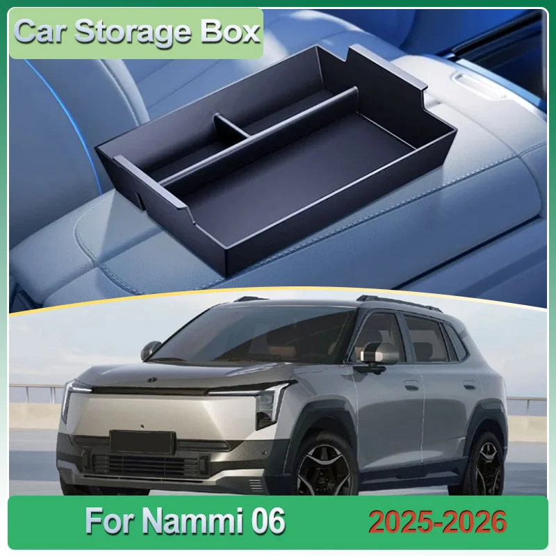 

Armrest Storage Box For Dongfeng Vigo Nammi 06 2025 2026 Center Console Storage Interior Modification Dedicated Car Accessories
