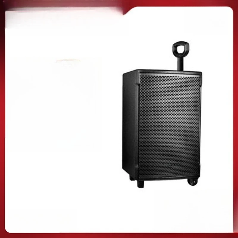 Mobile tie rod audio speaker outdoor square dance high power with wireless microphone bluetooth