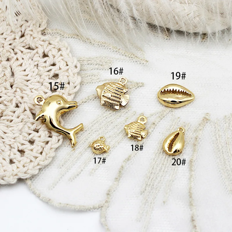 Рисунок 5 - латунные подвески в виде океанской