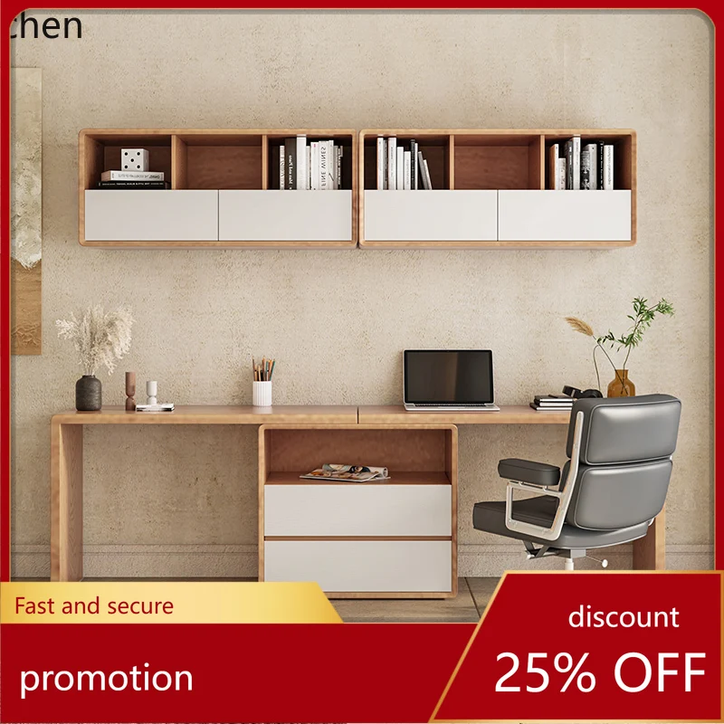 

HT Desk Student Home Living Room Storage Computer Desk Modern Retractable Desk