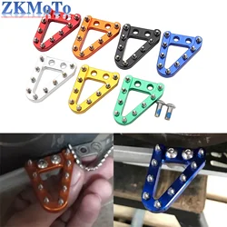 CNC Rear Brake Pedal Step Plate Tip For KTM SX SXF EXC EXCF XC XCF XCW XCFW For HUSQVARNA TC TE FE 125 250 300 350-501 2008-2016
