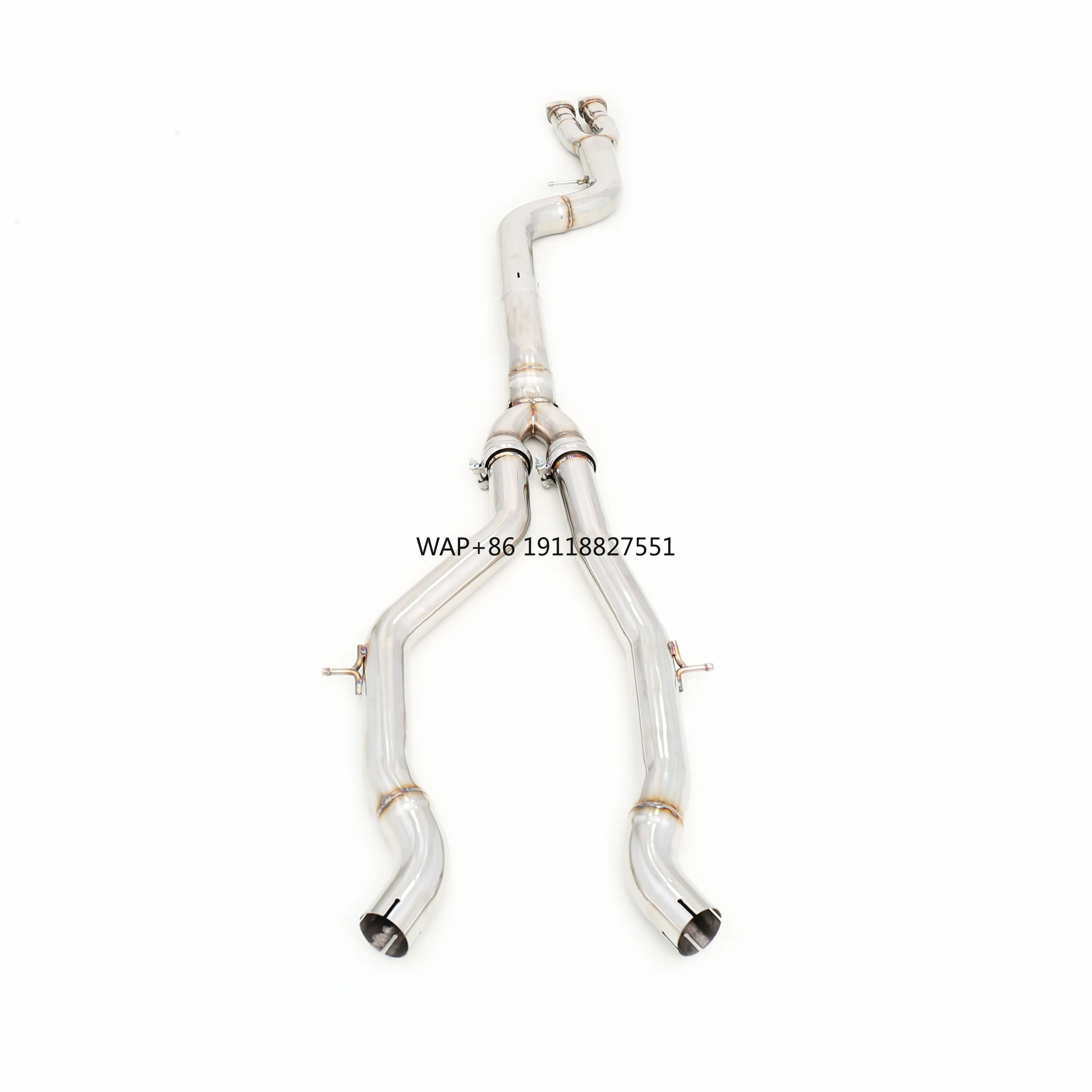 

Factory Customization for M3/M4 F80/F82 3.0T S55 Stainless Steel Single Midpipe Middle Pipe