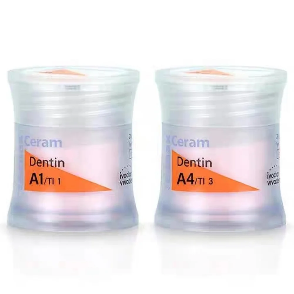 20g Dental Emax Ceramic Porcelain Powder Ivoclar Vivadent IPS e.max Ceram Dentin Transparent Incisal Dental Lab Materials