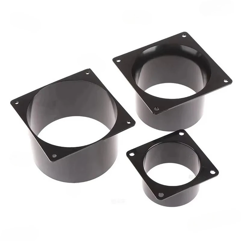 Air Ducting Connection 75/100/120MM ABS Wall Flange Connector for Ventilation Pipe for Smart Home Accessories Drop Ship