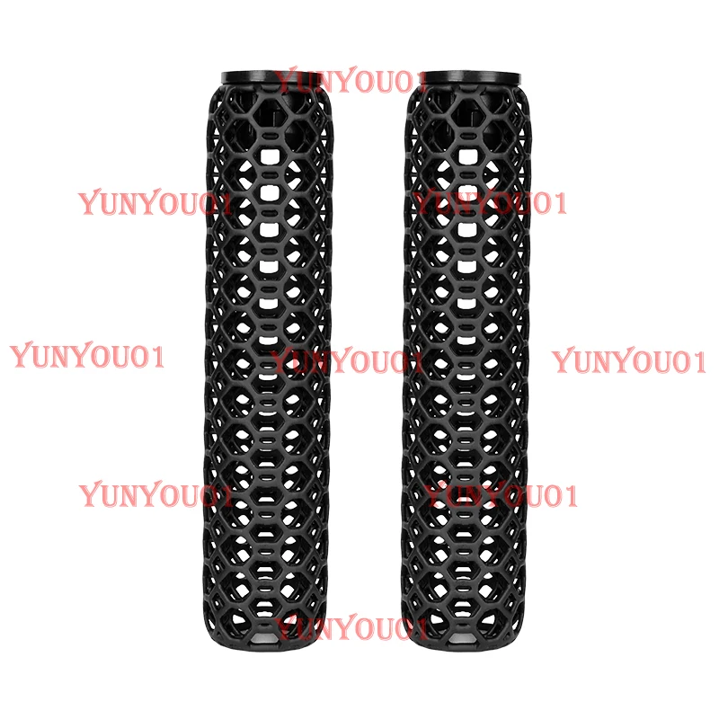 

Bicycle 3D Printed Grip Cover Mountain Bike Variable Speed Turn Handle Lock Breathable Honeycomb Mesh Grip Cover