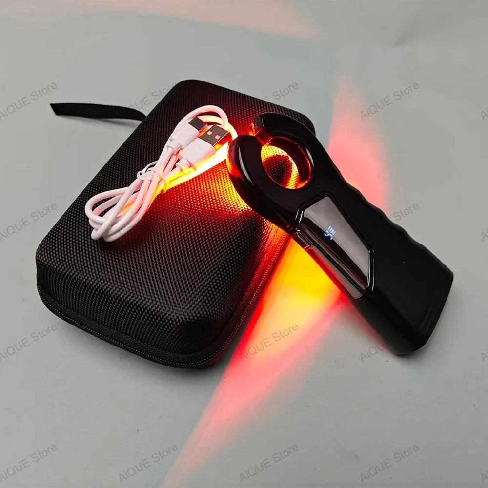 

AiQUE локатор вен с футляром для хранения, портативный медицинский аппарат для поиска вен, помощник для инъекций медсестры, ручной аварийный просмотр вен