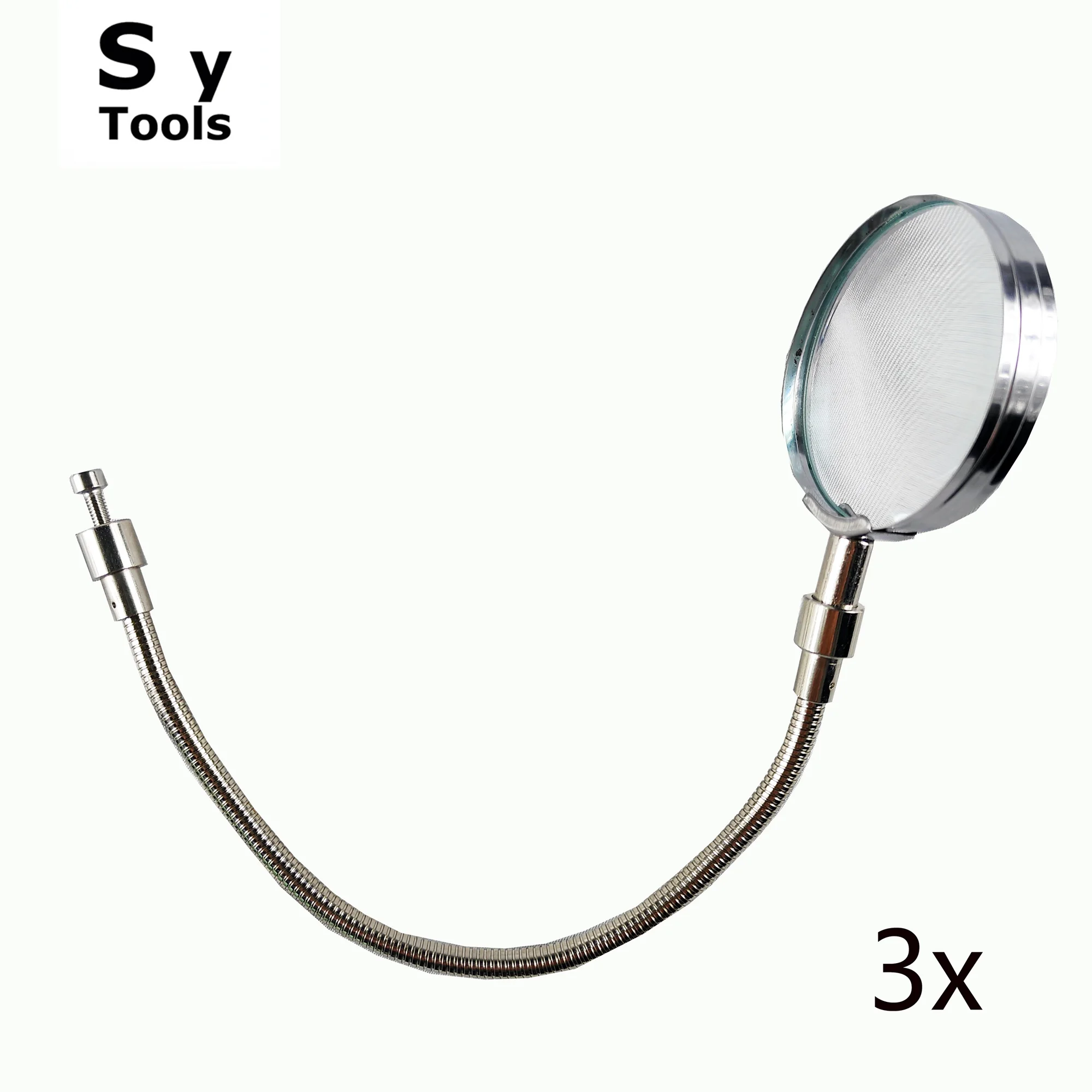 3X magnifying glass with adjustable aluminum alloy handle for Knife sharpener