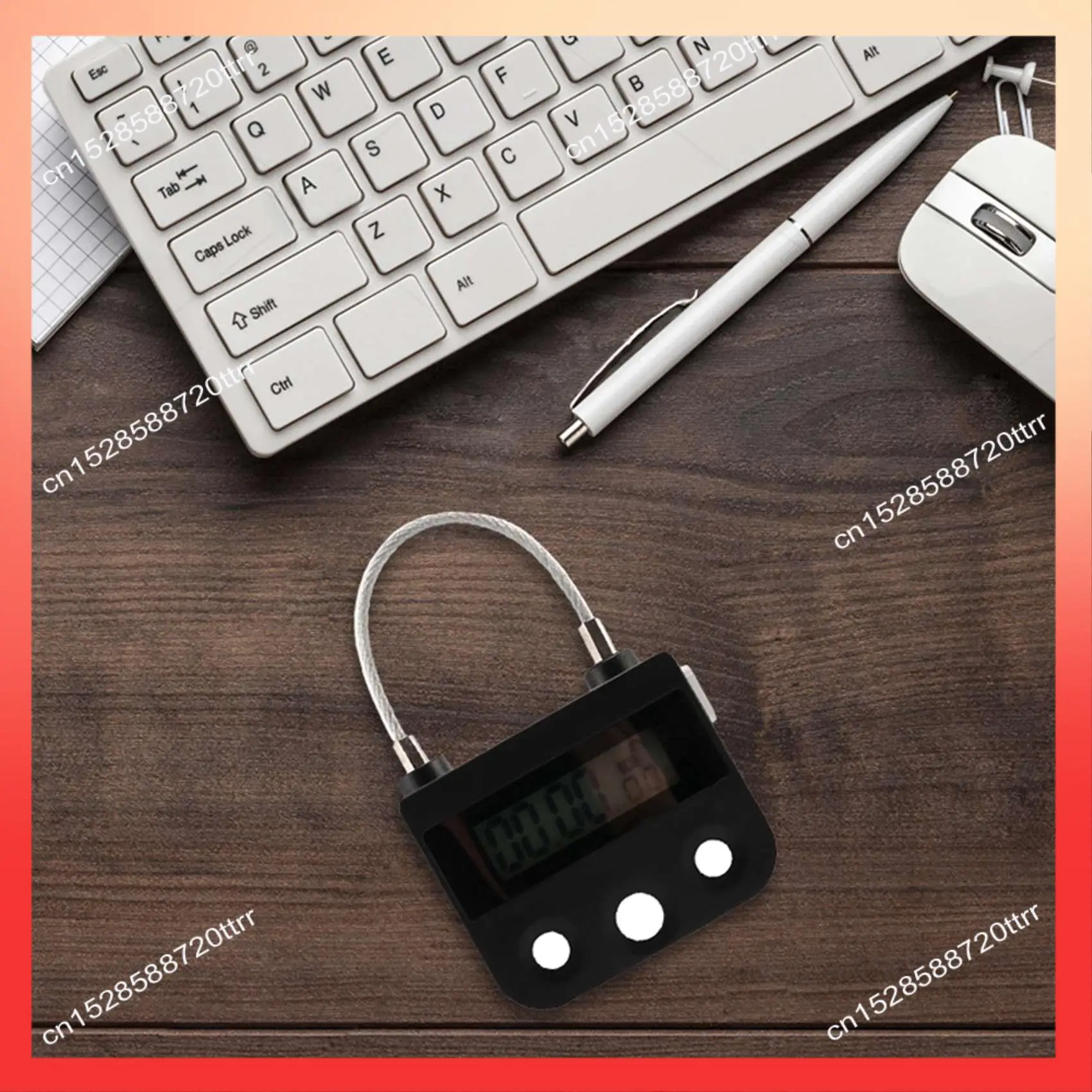 

ABNR Time Lock Электронный таймер Замок Бытовой временный замок Замок времени Электронный замок Обратный отсчет