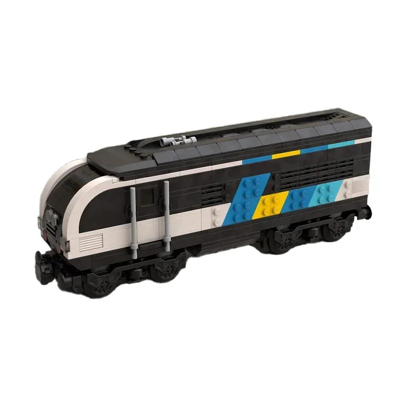 Brightline Control Car Model Moc Building Bricks Locomotive Train Technology Modular Blocks Gift Christmas Toy DIY Sets Assembly