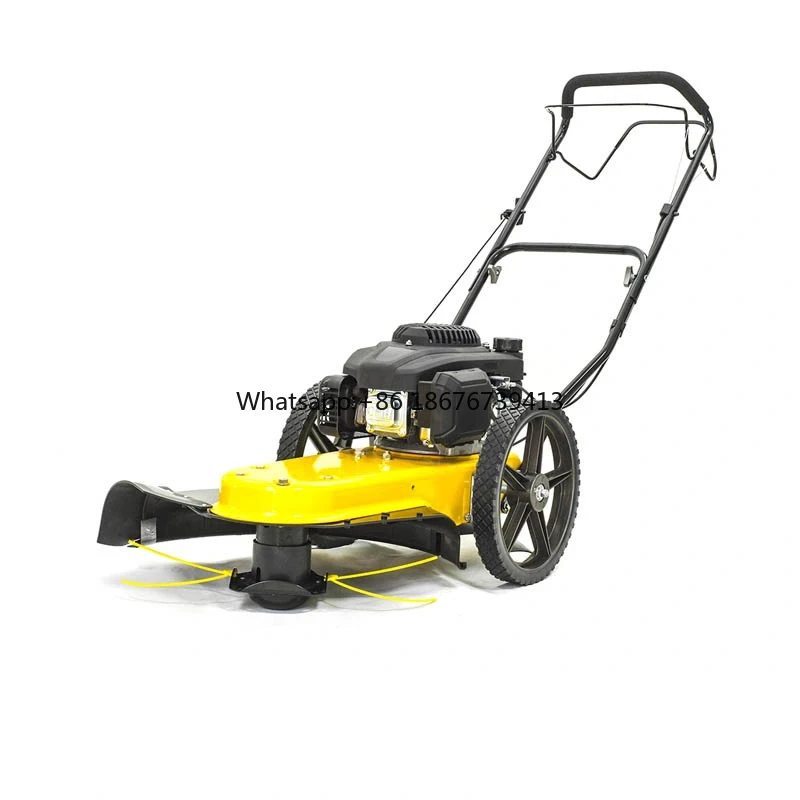 

High Quality 4 Stroke Wheeled Rotary Lawn Mower Low Noise Height Adjustable Handle Fuel Efficient Portable Lawn Trimmer