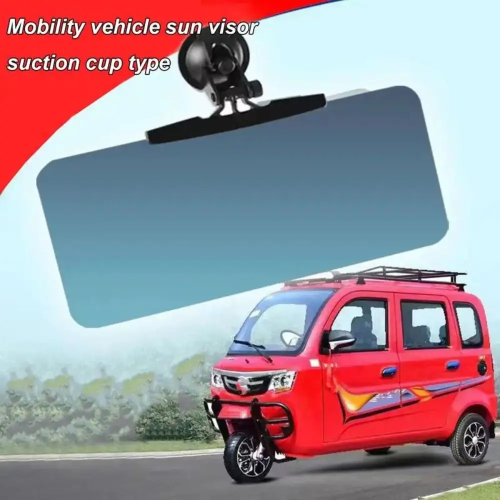 

Anti-Glare Car Sun Visor Anti-UV Suction Cup Sun Blocker Panel 180-Degree Rotation Sunshade Sun Protection Cover