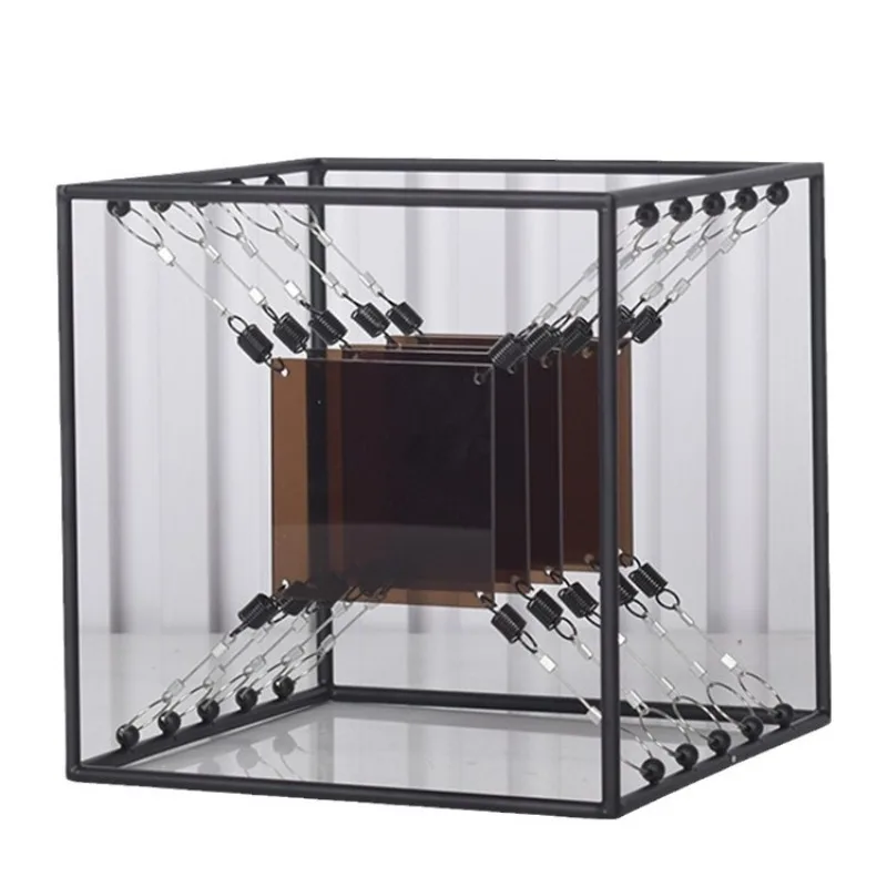 Simple modern creative geometry, acrylic metal ornament c