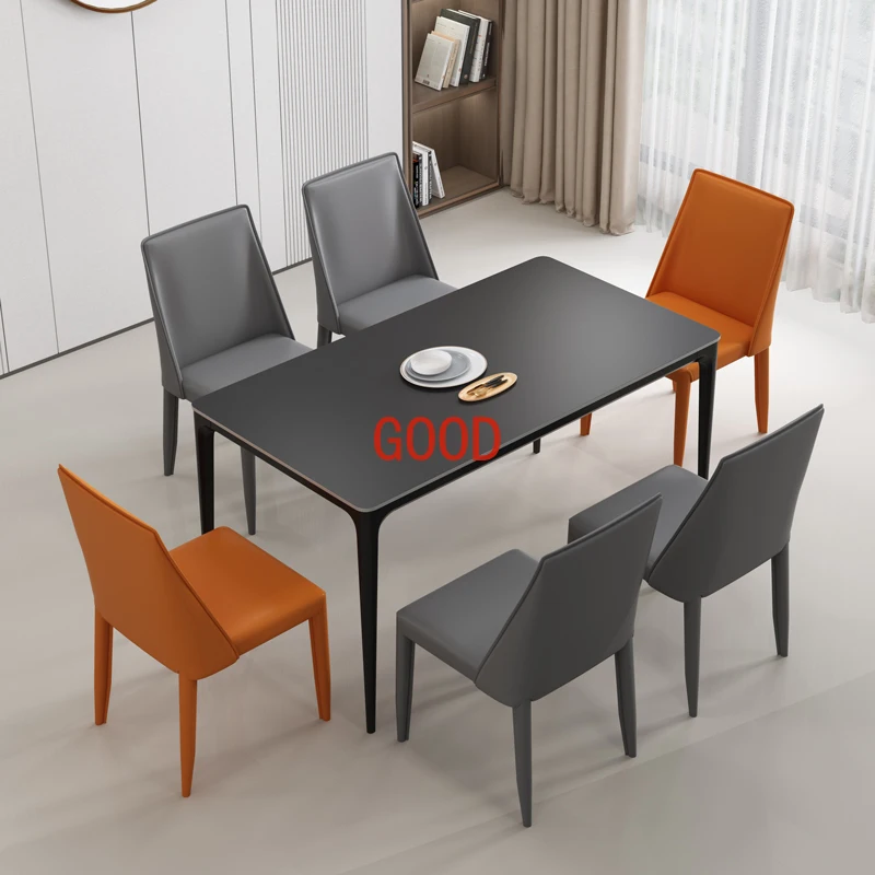 Cucina di lusso tavolo da pranzo cucina cena minimalista soggiorno tavolo da pranzo moderno Nordic Mesa Comedor mobili per la casa ZT50DT