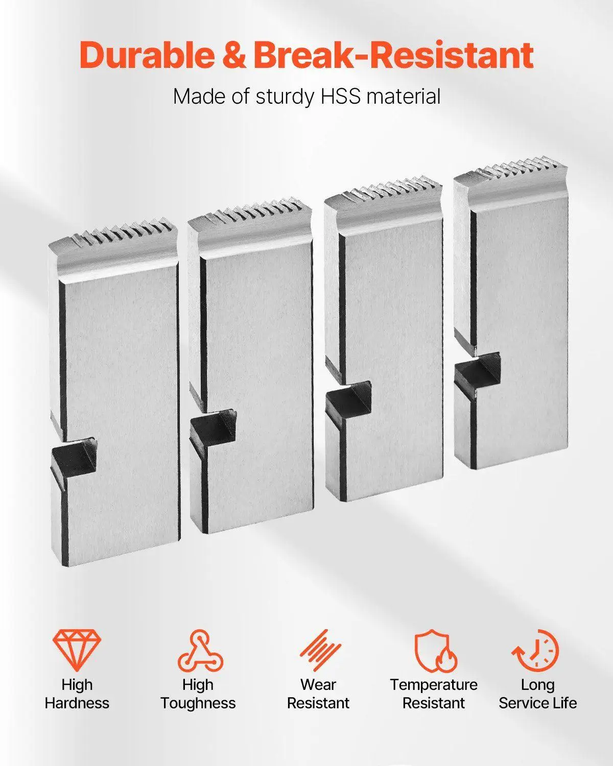 1 "-2" NPT HSS أنبوب خيوط يموت اليد اليمنى بدوره 4 قطعة أداة لمتوافق مع RIDGID القواطع الحادة الحد الأدنى من الصيانة #3