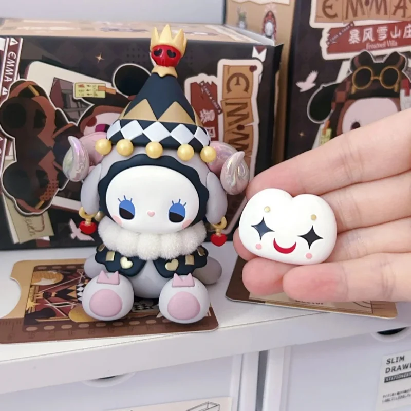 حقيقي إيما سيكريت فورست فروستفيل فيلا سلسلة صندوق أعمى لطيف أنيمي الشكل جمع نموذج ديكور سطح المكتب هدية مزخرفة