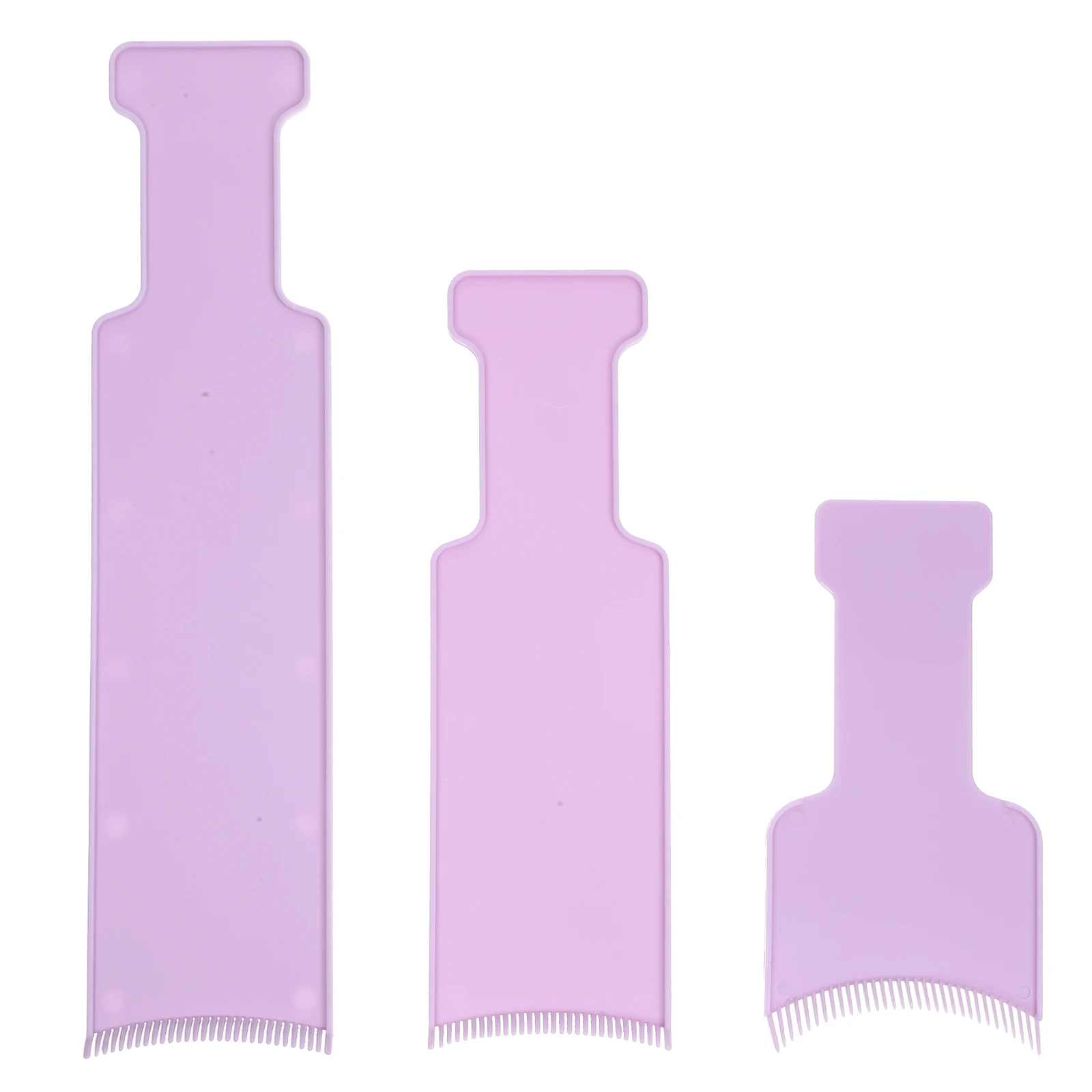 

3pcs Hair Highlighting Board Perm Dye Tool Coloring Hairstylist Accessories Hairdressing Salon Professional Home Use
