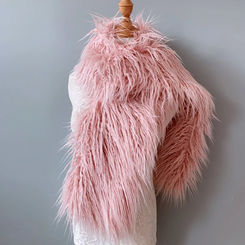 New Scarf Women Wrap Cloak Capes Fur Collar Ponchos Y2k Streetwear Regular Elegant Casual Party Solid 2026 Autumn Winter