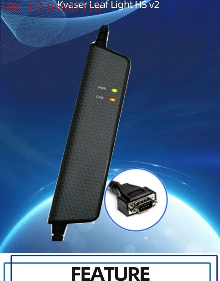 Kvaser Leaf Light Hs v2 Can Bus Analysis Data Cable Kvaser USB Interface Original