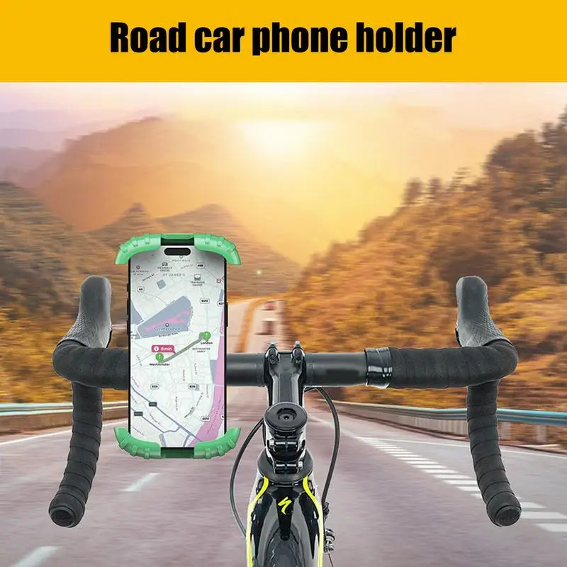 Mountain Biking Phone Holder Cycling Cell Phone Holder Shockproof Cycling Handlebar Navigation Bracket For Filming Equipment