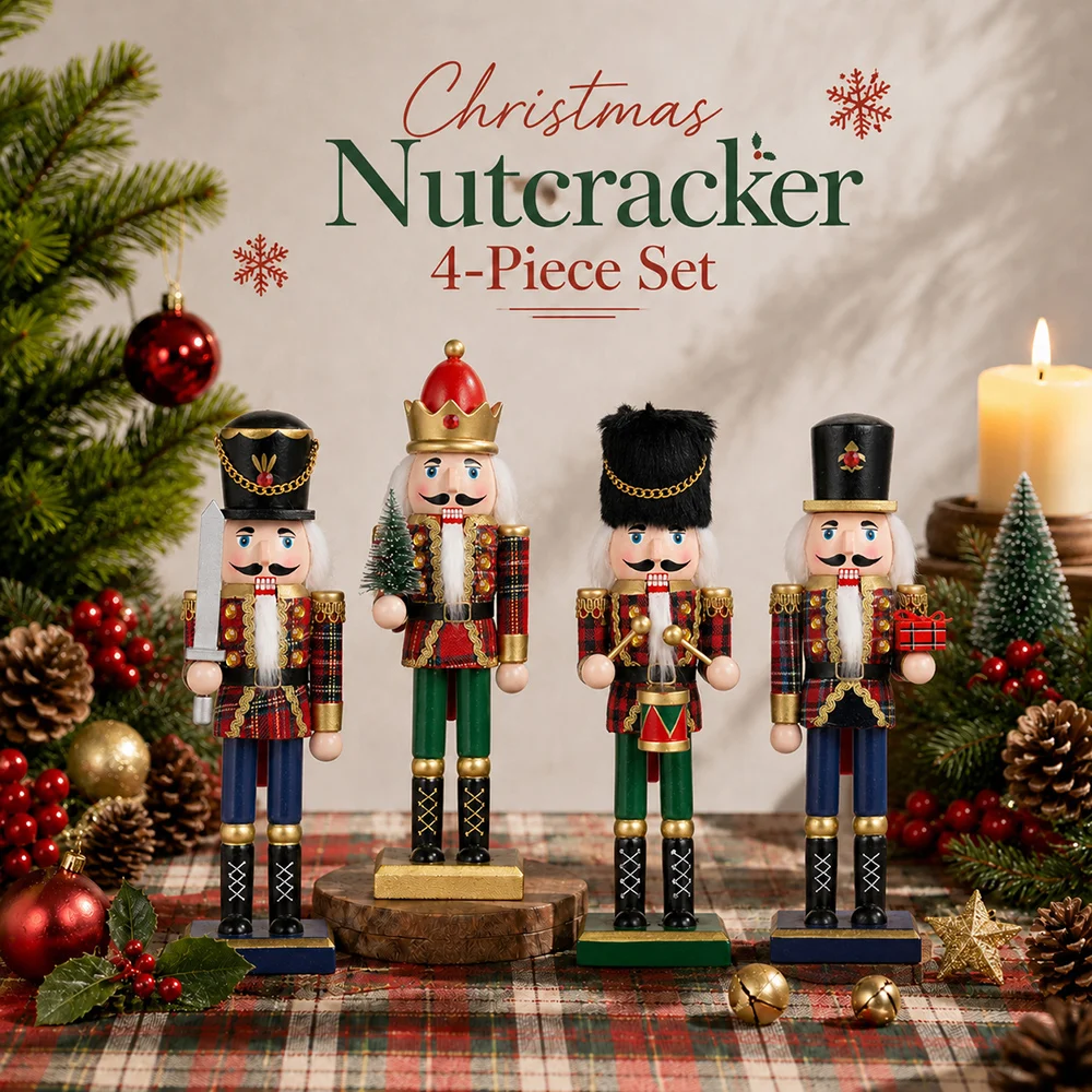 Cascanueces de Madera de 25 CM - Nutcracker Figurine reseña y precio