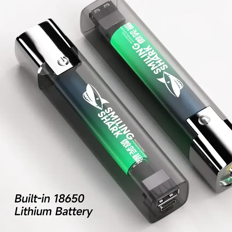 USB Rechargeable Super Bright LED Flashlight 18650Battery Led Torch for Night Riding Camping Hunting Outdoor Waterpr Flash Light