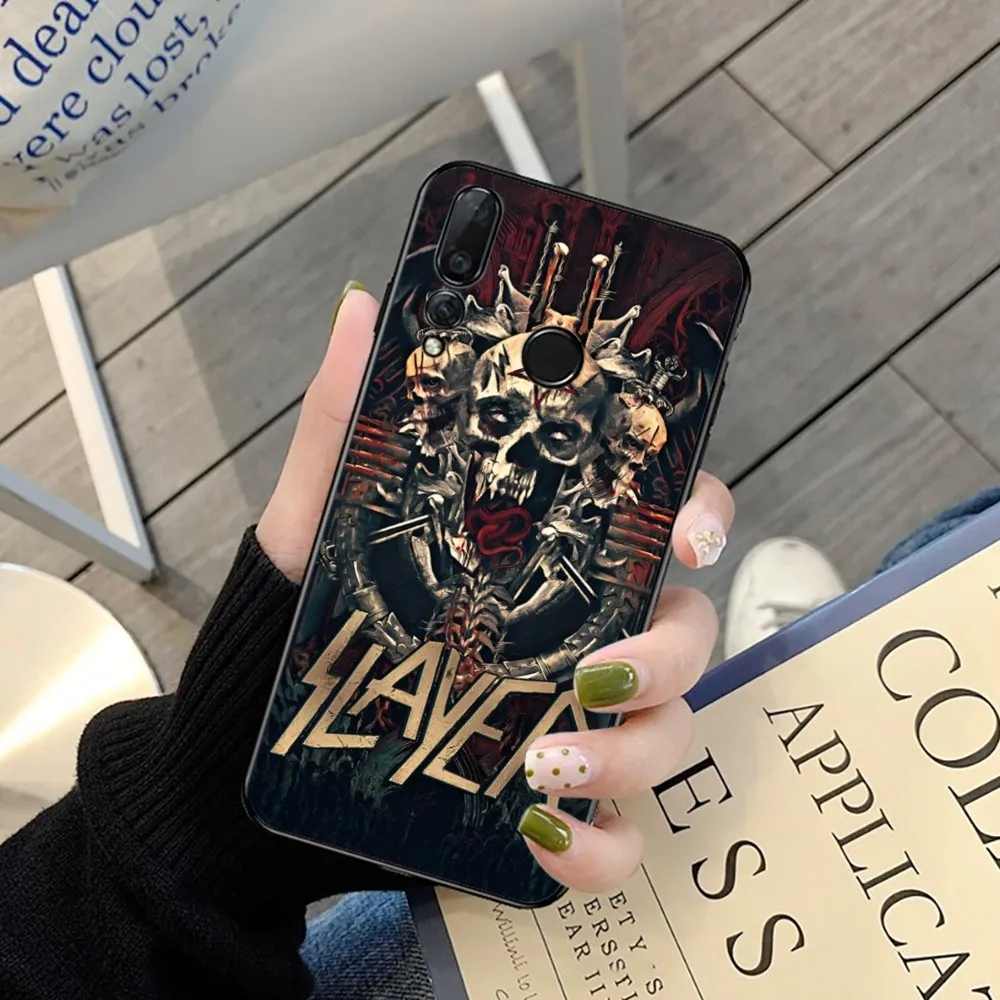 S-Skele-ton Rock-Band   Phone Case For Huawei Y9 6 7 5 Prime Enjoy 7s 7 8 plus 7a 9e 9plus 8E Lite Psmart Shell