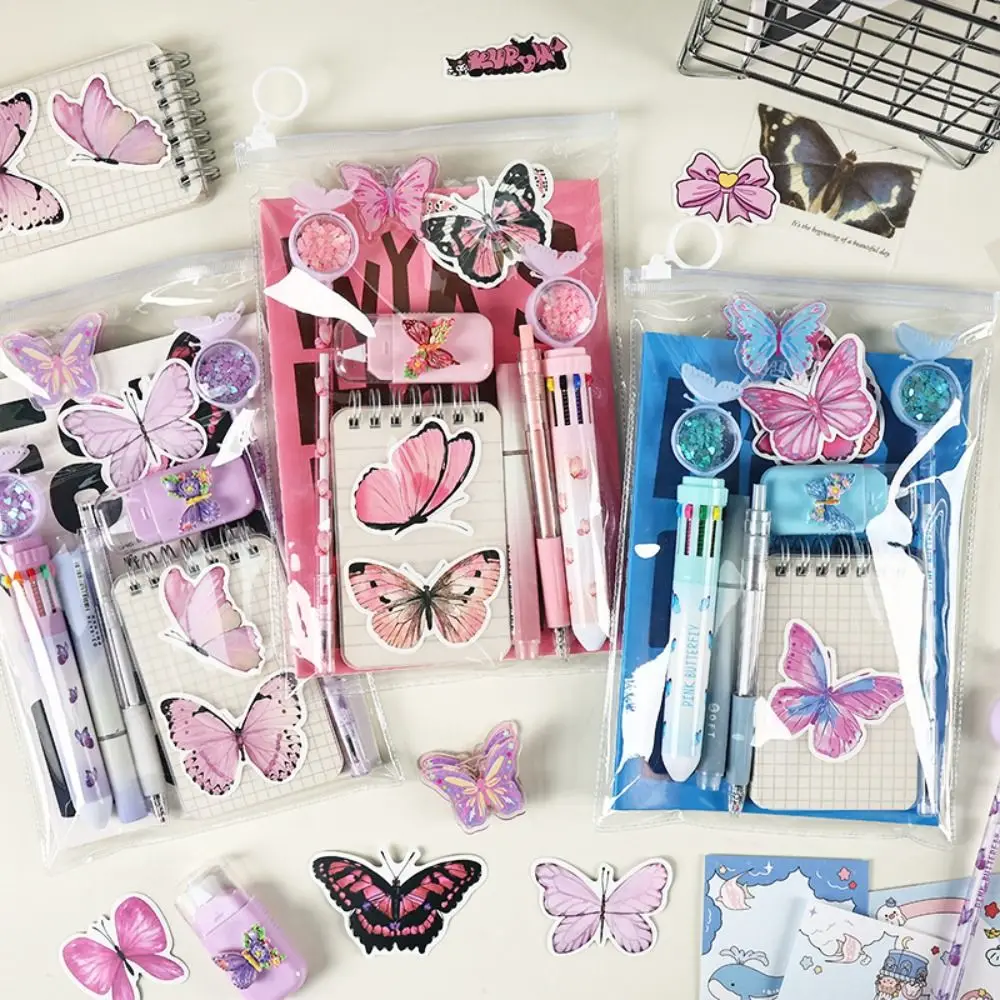 Durable 13-in-1 Stationery Set Non-repeating Portable Gel Pen Correction Tape Back To School