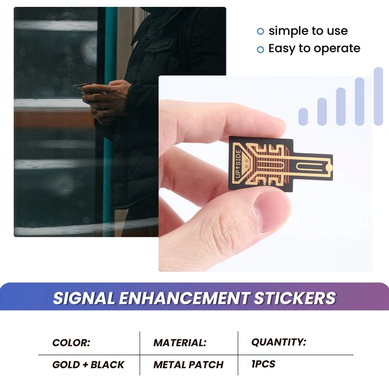 Adesivi per l'aumento del segnale amplificatore di segnale portatile SP11 Pro amplificatore di segnale per telefono cellulare adesivo Booster per Antenna