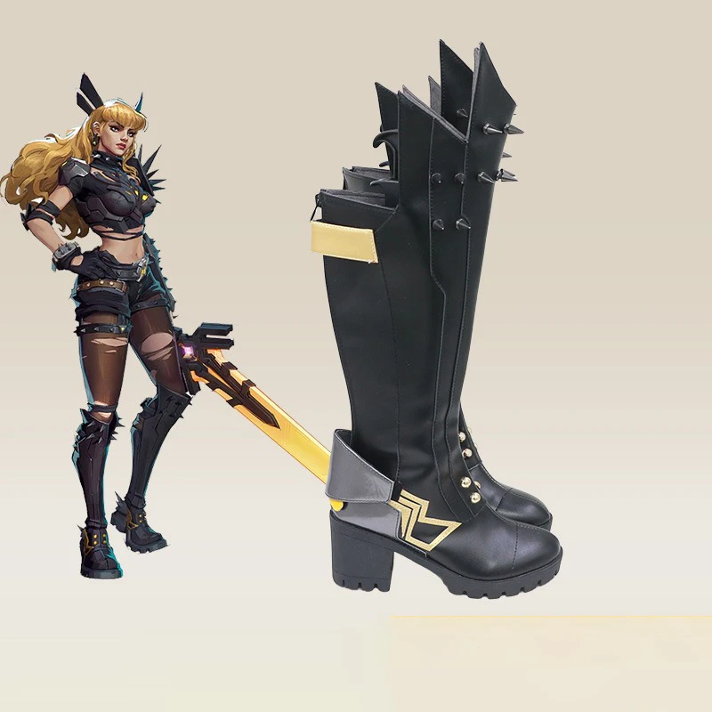 Magik Cosplay Schuhe Anime Zubehör Cosplay Requisiten PU Leder Schuhe Halloween Karneval Stiefel Nach Maß