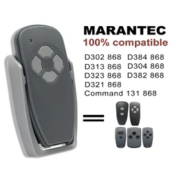 New Marantec 868 MHz Clone Garage Door Remote Digital D302 D304 D323 D382 D384 Transmitter D302 868 3 Mhz Copy