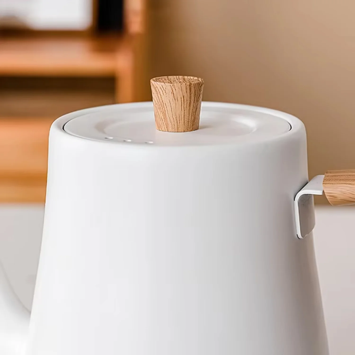 0.8L معقوفة غلاية 1000 واط إبريق قهوة سخان مياه إبريق الشاي المحمولة غلاية إبريق نحيل الفم وعاء 110 فولت